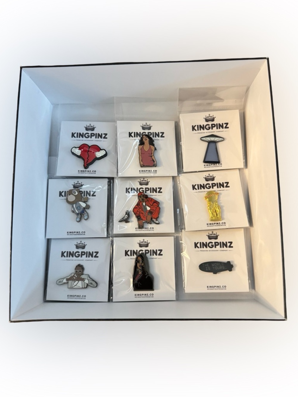 🔥 LIVE SHOW: KingPinz Enamel Pins! Hip-Hop & Pop Culture Grails 🎤 - Picture 4 of 6